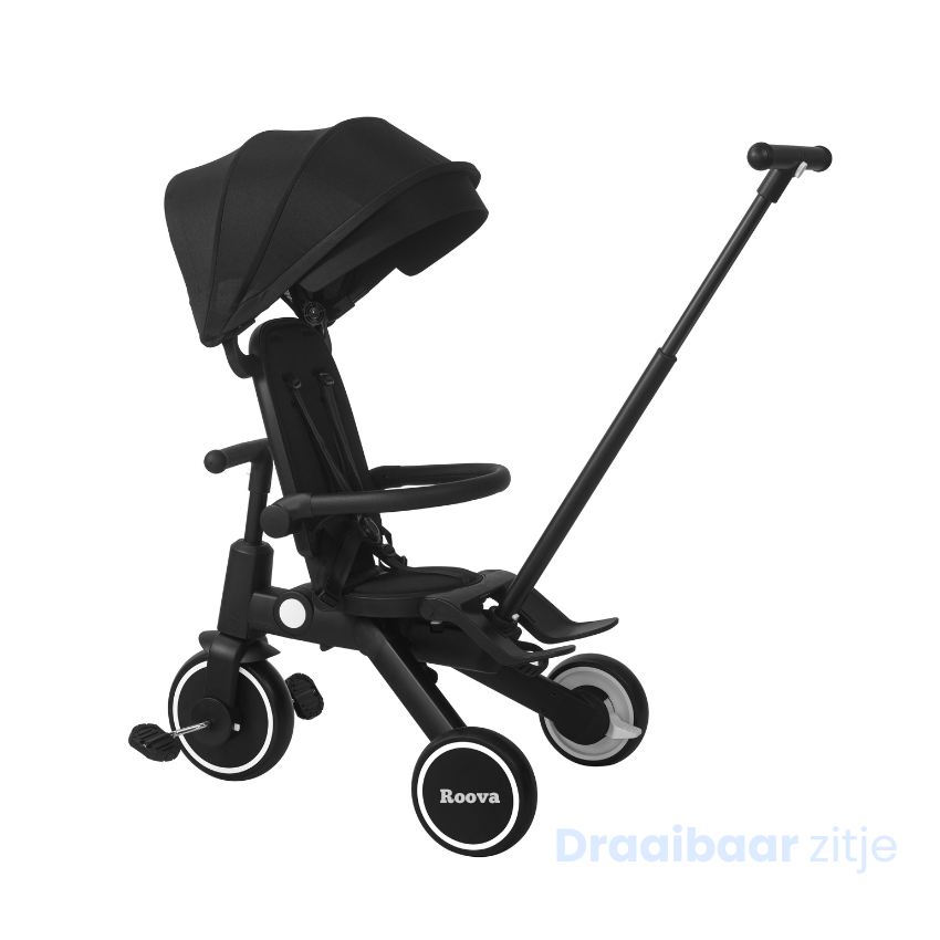 Roova Trike Black - incl accessories